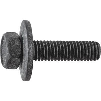 Screws for Mounting Outdoor Fixtures-Auveco # 23801 Hex Head Sems Screw M5-0.80 X 20mm - Black 11505816. Qty 50.