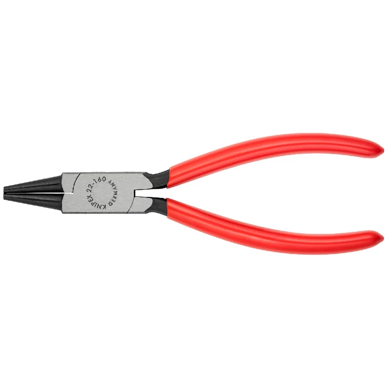 Pliers for Plumbing Work-Knipex 22 01 160 6 1/4" Round Nose Pliers