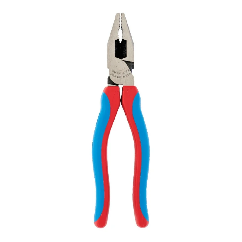 Pliers for Cutting Through Copper Wire-Channellock 348CB 8 Inch XLT Combination Linemen's Pliers