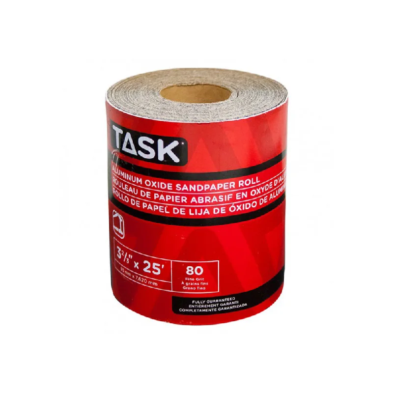 Sandpaper for Sanding Metal Parts-TASK Aluminum Oxide Sandpaper Roll