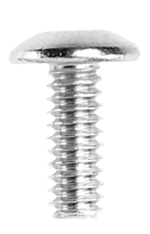 Screws for Cabinet Door Installation-Danco No. 10-24 x 1/2 in. L Slotted Truss Head Brass Faucet Handle Screw (Pack of 5)