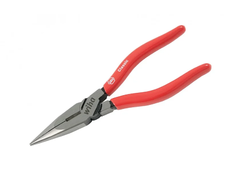 Pliers with Adjustable Jaw Width-Wiha Tools 32618 Soft Grip Long Nose Pliers, 6.3"