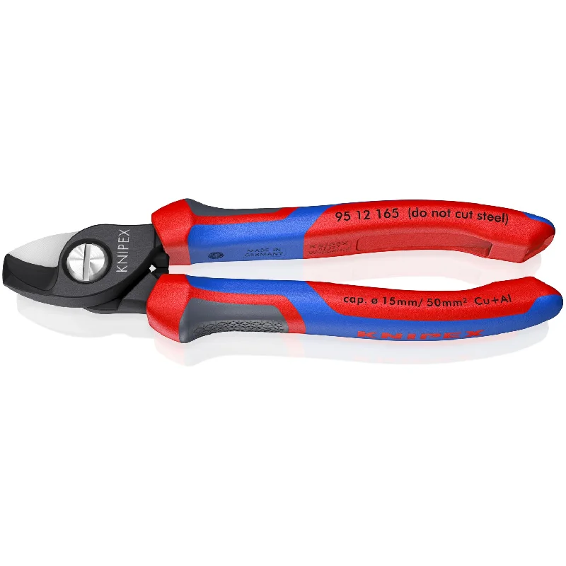 Multi-Purpose Pliers for DIY and Repairs-Knipex 95 12 165 SBA KnipeXtend 6 1/2" Cable Shears