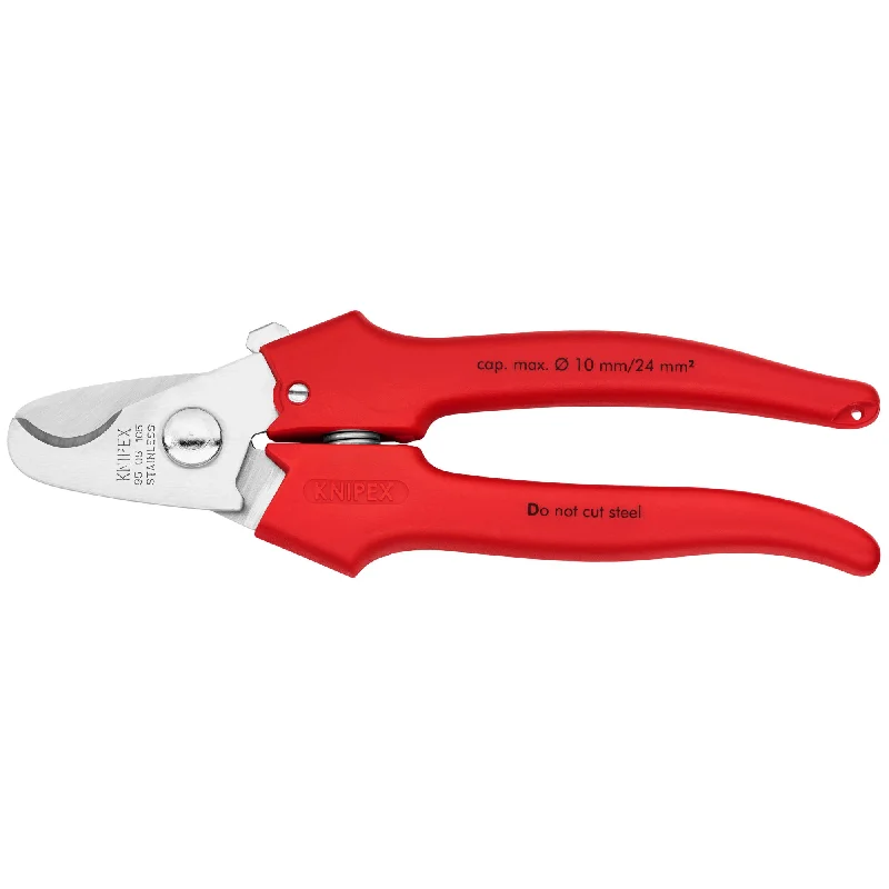 Durable Pliers for Industrial Repairs-Knipex 95 05 165 6 1/2" Combination Shears