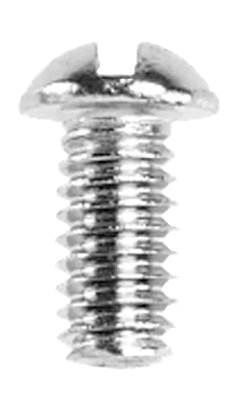 Screws for High-Strength Fastening-Danco No. 10-28 x 3/8 in. L Slotted Round Head Brass Bibb Screw 1 pk (Pack of 5)