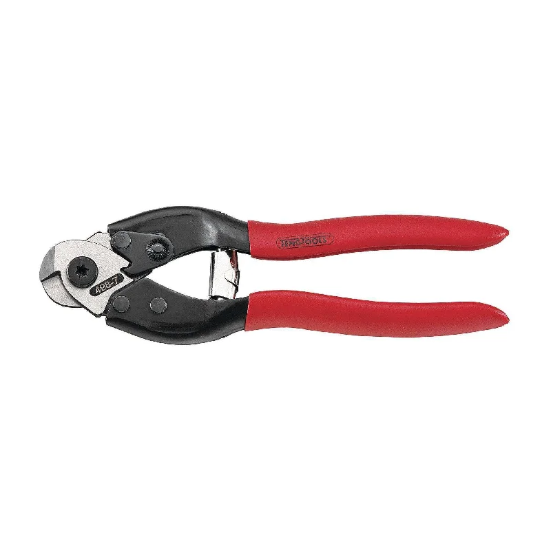 Pliers for Soldering and Electronics Work-Teng Tools 7 Inch Vinyl Grip Wire Cutters (Ideal For, Steel, Aluminum & Copper Cable) - 498-7