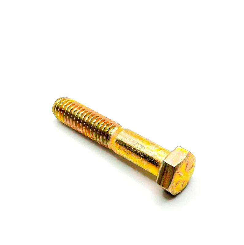 Bolts for Fixing Metal Sheets Together-3/8-16 x 2in UNC Grade 8 Hex Cap Screw Yellow Zinc