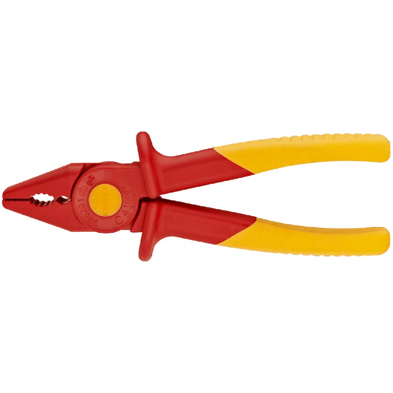 Pliers for Breaking and Bending Metal-Knipex 98 62 01 7" Long Nose Plastic Pliers-1000V Insulated