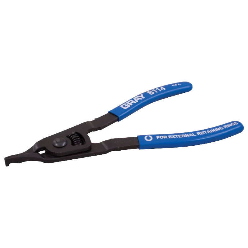 Pliers for Cutting Through Copper Wire-Heavy Duty Industrial Snap Ring Pliers (Fixed Horseshoe-shaped Tips)