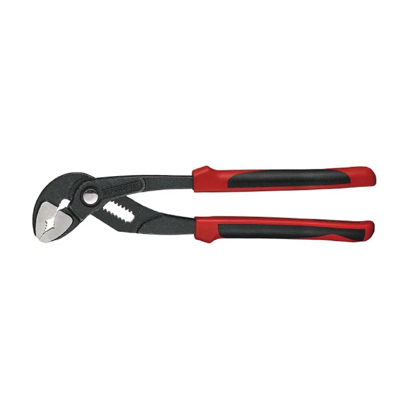 Durable Pliers for Industrial Repairs-Teng Tools 10 Inch TPR Grip Quick Set Slip Joint / Water Pump Pliers - MB481-10TQ