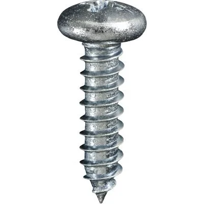 Screws for Heavy Duty Shelving-Auveco # 2366 10 X 3/4" Phillips Pan Head Tapping Screw Zinc. Qty 100.