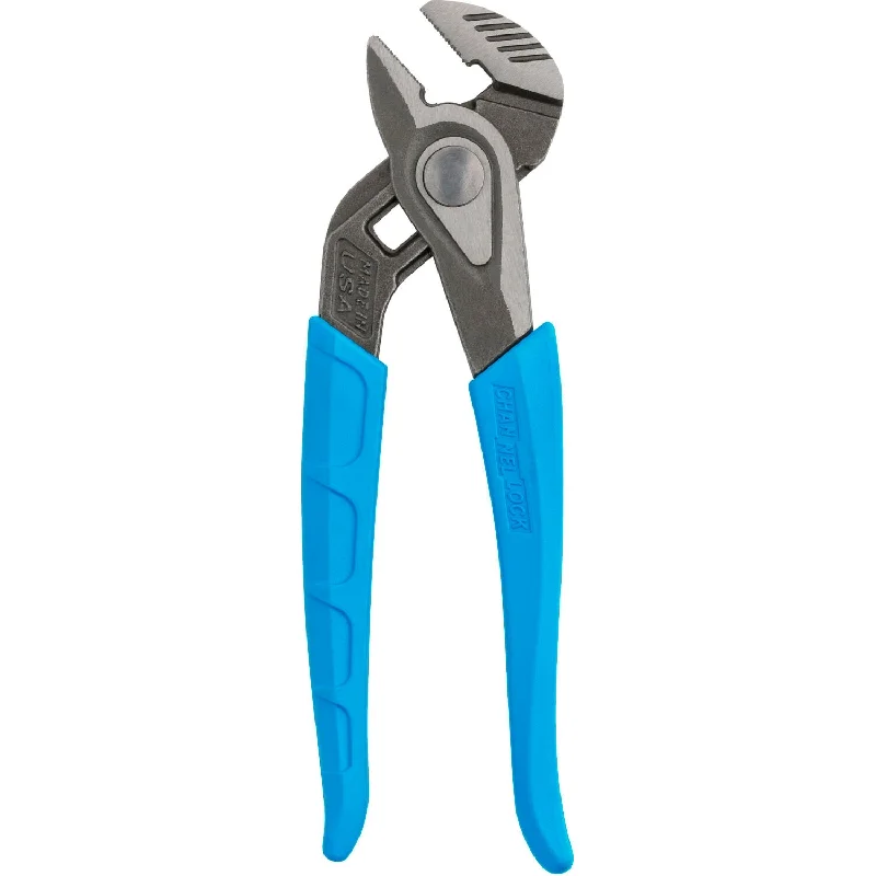 High-Torque Pliers for Heavy Duty Work-Channellock 428X 8-inch Speedgrip Straight Jaw Tongue & Groove Pliers