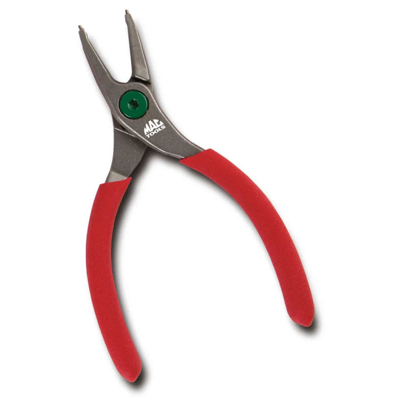 Precision Needle Nose Pliers for Small Components-Internal Snap Ring Pliers 7/16" x 1"