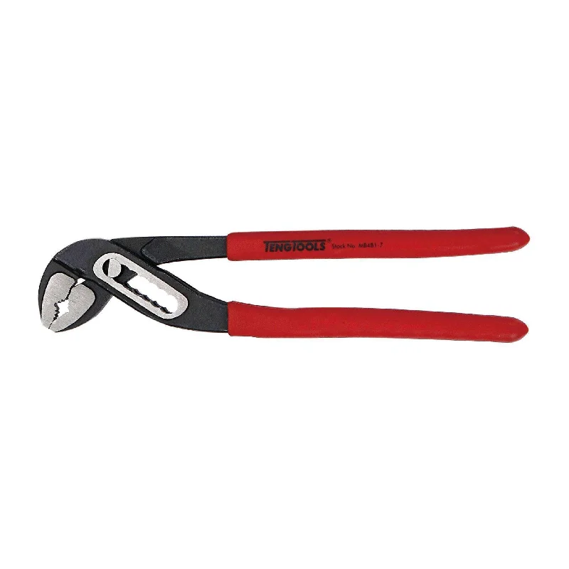 Pliers with Comfortable Grip-Teng Tools 7 Inch Vinyl Grip Slip Joint / Water Pump Pliers - MB481-7