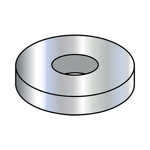 Washers for Outdoor Equipment Assembly-JFAST 100WUSSD - 1 INCH  U S S Flat Washer USA Made Zinc, Case Quantity: 
200