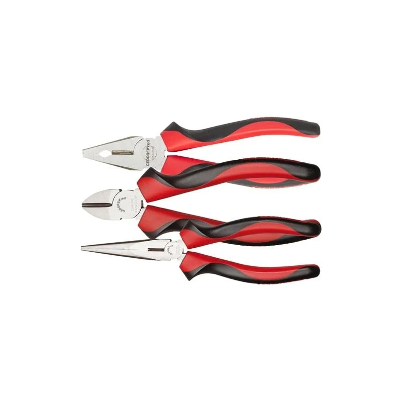 Best Pliers for Electrical Work-Gedore R28002003 Pliers set 2C-handle 3pcs