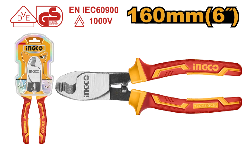 Pliers for DIY Home Projects-Ingco Cable Cutter Plier 160mm