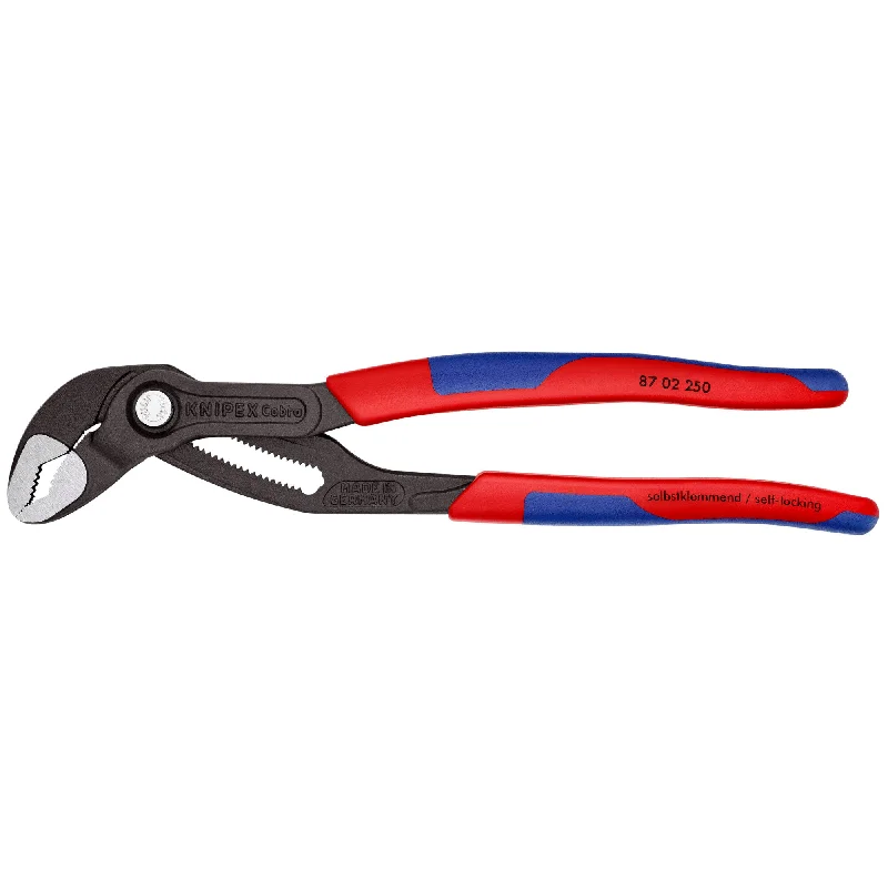 Pliers for Woodworking Projects-Knipex 87 02 250 10" Cobra® Water Pump Pliers