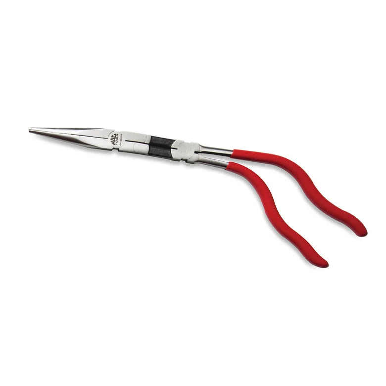 Pliers for Crimping and Cutting Cables-Double-Jointed Pistol-Grip Long-Reach Long-Nose Pliers 13"