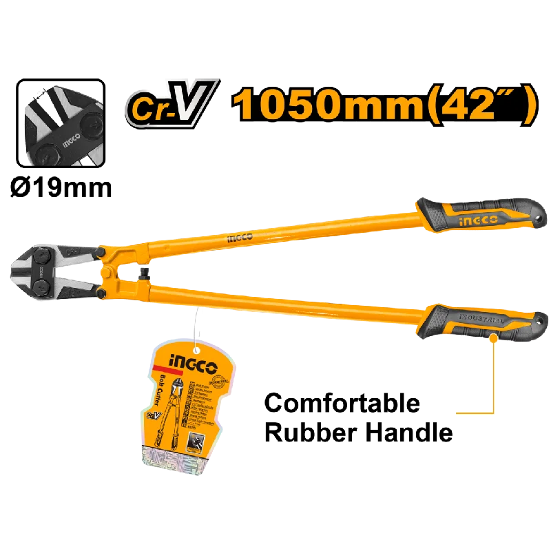 Pliers for Cutting Through Hard Materials-Ingco Bolt Cutter 1050mm