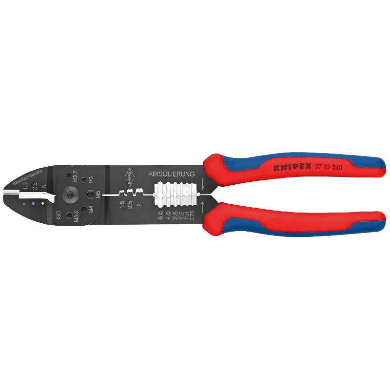 Pliers for Removing Bolts and Nuts-Knipex 97 22 240 9 1/2" Crimping Pliers