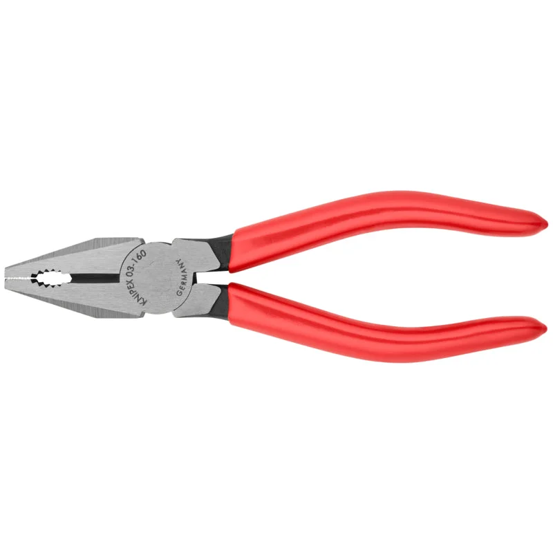 Compact Pliers for Easy Storage-Knipex 03 01 160 6-1/4" Combination Pliers