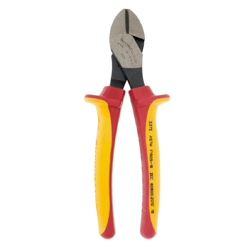 Long Nose Pliers for Fishing Hook Removal-Channellock 337I 7 Inch XLT Diagonal Lap Joint Cutting Pliers