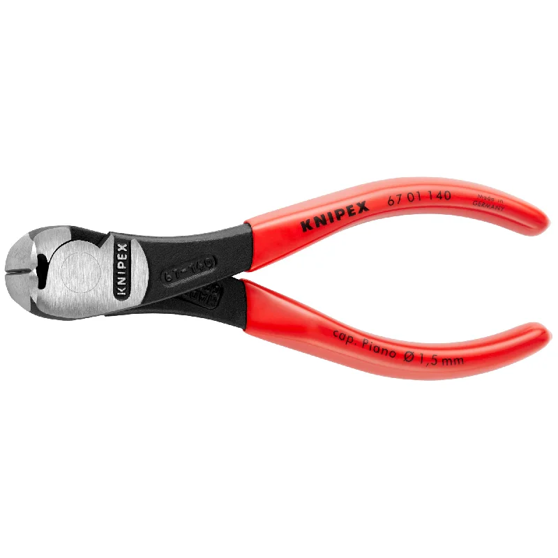 Pliers for Stripping Insulated Wire-Knipex 67 01 140 5 1/2" High Leverage End Cutting Nippers