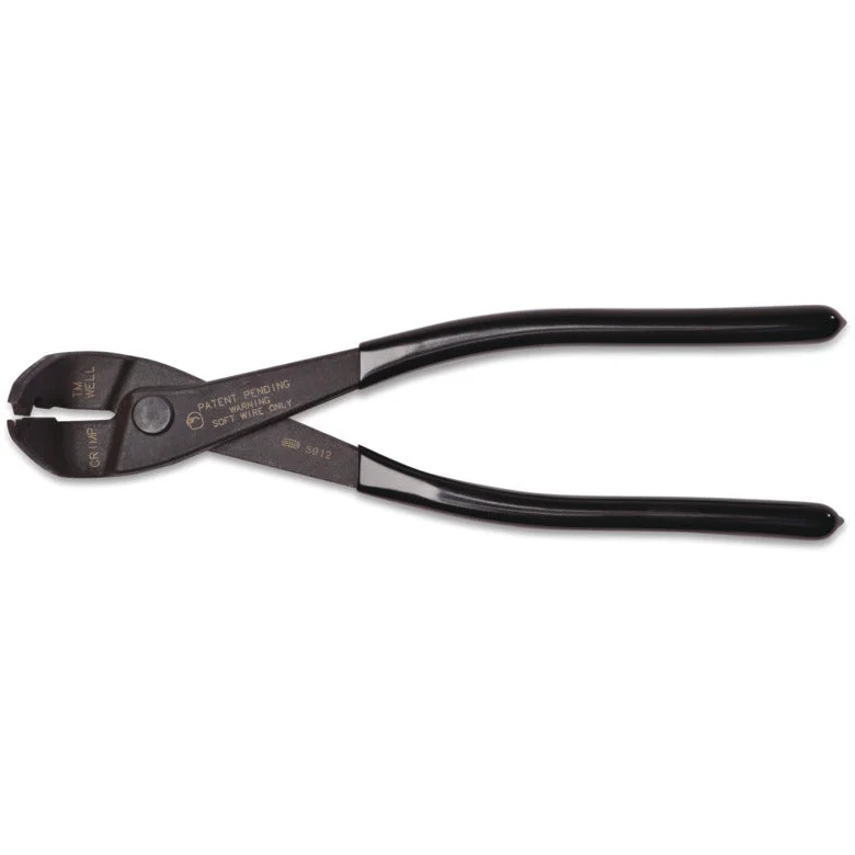 Pliers with Comfortable Grip-Angled Crimping Tool