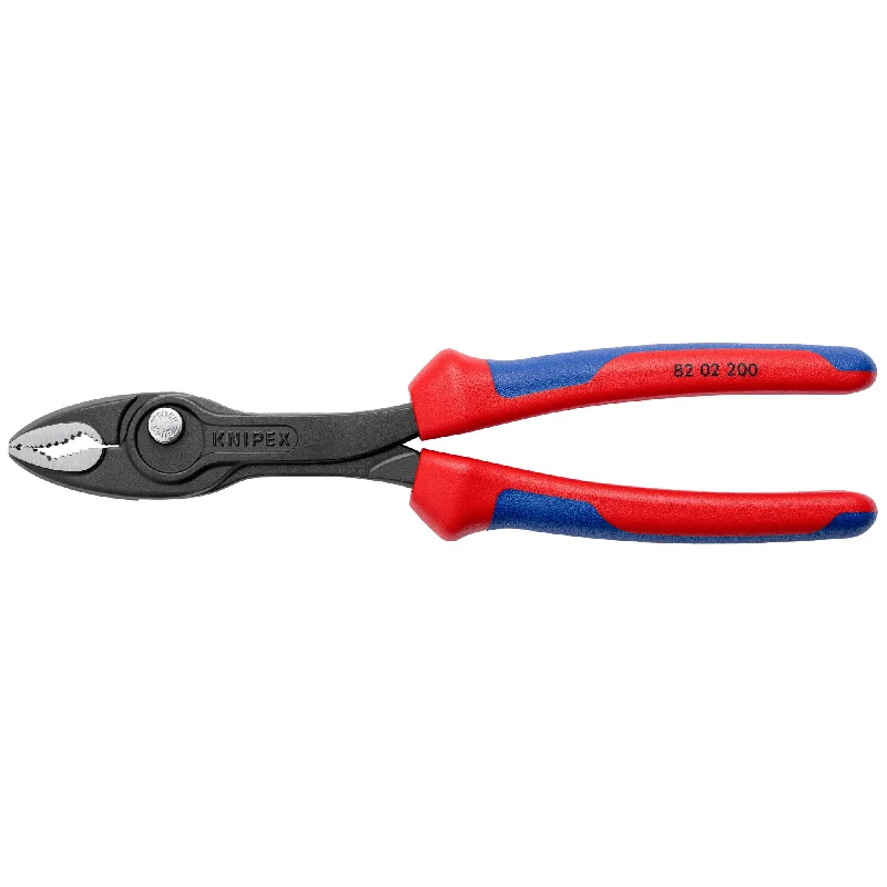 Slip Joint Pliers for Versatile Use-Knipex 82 02 200 8" TwinGrip Pliers